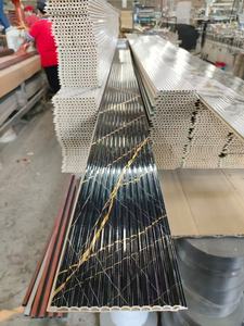 Nhà Máy Giá nhựa bằng gỗ composite tường ốp 3D rãnh Hội Đồng Quản trị PVC trang trí nội thất bức tường phân vùng Panels đối với nhà - Product Image 4