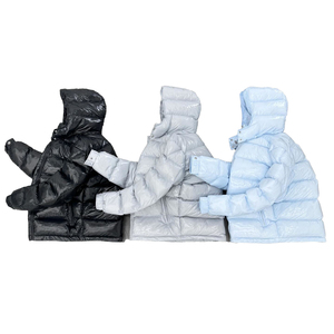 Veste d'hiver chaude coupe-vent de luxe pour homme, veste matelassée brillante, veste d'extérieur épaisse en duvet pour homme - Product Image 2