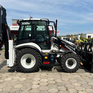 รถตักล้อยางไฮโดรมีค HMK 102B อัลฟา แบคโฮ ลอร์เดอร์ รถขุดที่แข็งแกร่งและเชื่อถือได้ เครื่องจักรกลหนักประสิทธิภาพสูงสำหรับทุกความต้องการด้านการก่อสร้าง - Product Image 1