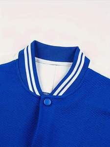 Veste universitaire pour hommes à séchage rapide de haute qualité Design personnalisé Street Wear avec nom de l'équipe Tissu en toile Dernier style - Product Image 4