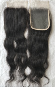 Venta al por mayor, la mejor calidad, 5x5 HD, cierre de encaje ondulado sin procesar, cutícula virgen Remy, cabello humano indio en forma de templo - Product Image 2