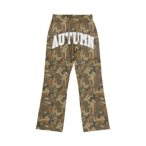 Top Quality Printed Sweatsuits Two Pieces Fleece Tracksuit Set <b>Oversized</b> Distressed Vintage Flared <b>Sweatpants</b> Suits - Product Image 4