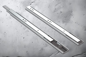 Deslizador de cajón abierto de cierre silencioso para muebles de cocina sin marco Mecanismo de rodamiento de bolas diseñado - Product Image 2