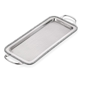 Bandeja de Servicio Moderna y Lujosa a Precio de Mayoreo, Ecológica, Fácil de Limpiar, para Servir Aperitivos y Postres, Bandeja de Metal - Product Image 3