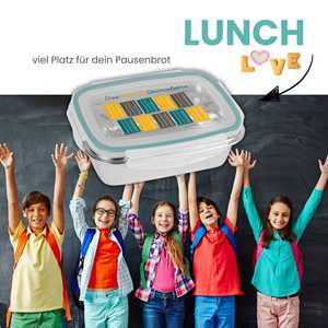 Lonchera Japonesa Bento Libre de BPA con 4 Compartimentos y Tapa de Plástico Calentable para Conservación y Almacenamiento en el Trabajo - Product Image 6