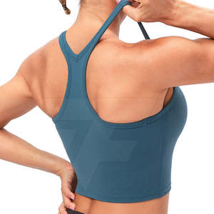 Sujetador Deportivo Personalizado con Logotipo para Mujer, de Alta Calidad, Ligero, Transpirable, Ecológico, de Spandex/Poliéster con Transferencia de Calor - Product Image 6