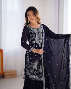 Costume brodé pour femmes, costumes pakistanais élégants pour femmes, collection de haute qualité par Royal export - Product Image 3