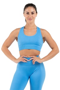 Conjunto de Yoga de compresión adelgazante elástico personalizado de la más alta calidad para mujer suave ligero transpirable ajuste activo servicio OEM - Product Image 5