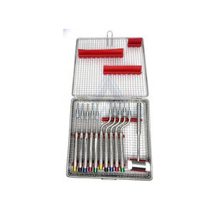 Dispositivo de Elevación de Senos Paranasales con Puntas Cóncavas - Juego de Elevador de Senos Mandibulares y Extrusor de Hueso - Product Image 3