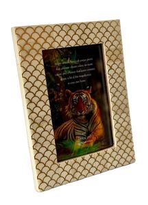 Cadre photo en bois personnalisable avec logo Fabriqué en Inde par Sheeri Handicraft Prix d'usine Cadre en os personnalisé en os - Product Image 5