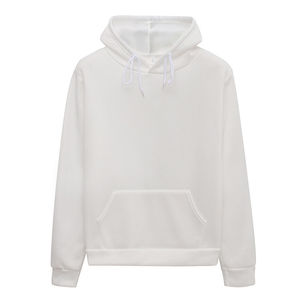 Vente en gros de sweat-shirts à capuche unisexes décontractés d'hiver pour couples, courts, en tricot uni, brodés, imprimés, à manches longues - Product Image 5