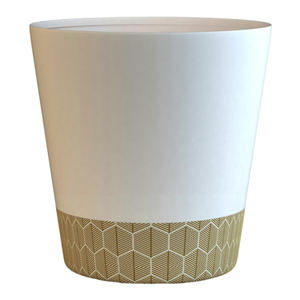 Polyvalent Élégant et Tendance Élégant Look Moderne Fer Rond Planteur Autocollant Émail Rose Couleur Poudre Enduit Jardin - Product Image 4