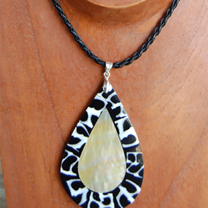 Joyería de Conchas Marinas, Collar de Mosaico de Conchas Religiosas de Estilo Bohemio, Cuentas con Forma de Fruta para Regalos - Product Image 4