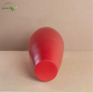 Vase de table en bambou enroulé - Décoration écologique et durable - Product Image 3