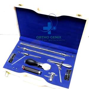 Set de Sigmoidoscopio, Proctoscopio y Anoscopio de Acero Inoxidable con Pinzas, Instrumentos Manuales ORTHO GENIX - Product Image 2