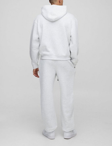 Sweat à capuche respirant personnalisé avec logo et survêtement polaire avec cordon de serrage, design 2-en-1 de haute qualité pour homme - Product Image 2