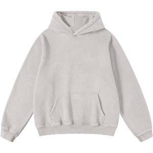 Sudadera con capucha de gran tamaño con lavado ácido para mujer, nueva llegada, Jersey holgado con cordón, sudaderas con capucha para mujer con lavado ácido - Product Image 2