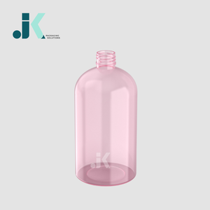 Emballage cosmétique en PET Bouteille ronde Boston 250ml bonne qualité M0458T de l'usine du Vietnam Meilleur prix - Product Image 3