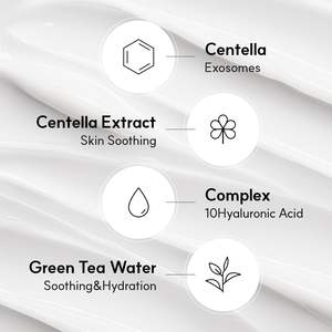 ครีมบำรุงผิวจาก Neul20s เซนเทลล่า50มล. กลีเซอรีนไนอาซินาไมด์ชาเขียวต่อต้านริ้วรอยสำหรับดูแลผิวที่บอบบางสำหรับผู้หญิงใช้ทุกวัน - Product Image 3