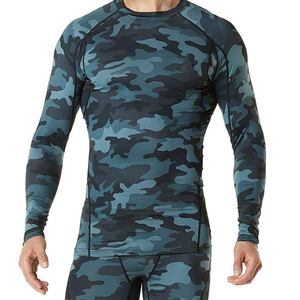 Nueva llegada al por mayor Precio bajo Rash Guards Diseño personalizado Sublimación Impreso Manga larga Precio barato Tallas grandes Hombres Rash Guard - Product Image 1