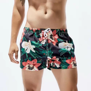 Shorts de bain décontractés pour hommes, service OEM, séchage rapide, imprimés par transfert thermique, pour l'été - Product Image 3
