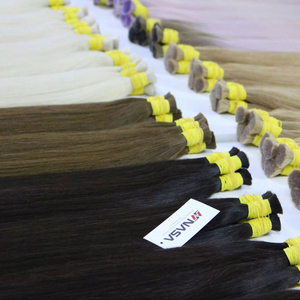 ผมต่อแบบหนาผมมนุษย์จมน้ำตายทั้ง100กรัมทุกสี12นิ้ว - Product Image 1