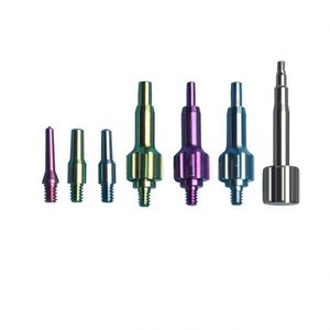 <span class=keywords><strong>Dent</strong></span> dentaire Whiting vis tige acier inoxydable plaqué <span class=keywords><strong>or</strong></span> ou titane enduit conique vis tige plaqué <span class=keywords><strong>or</strong></span> 120pcs - Product Image 6