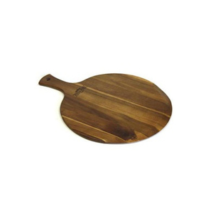 Plateau de service alimentaire rond en bois vintage à prix raisonnable pour les fêtes d'anniversaire et autres plats de serveur d'occasion - Product Image 1