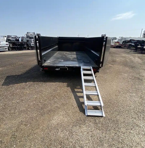 Remolque Agrícola de Alta Resistencia con Sistema Hidráulico de Inclinación, 7x14 6x12, Estructura de Acero de Alta Resistencia, Ideal para Tareas Agrícolas Pesadas, Buen Precio - Product Image 1