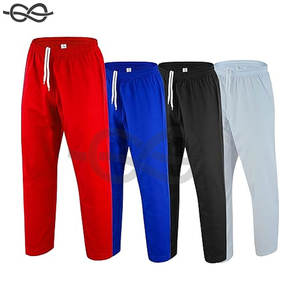 Pantalones ligeros de artes marciales de 8oz, diseño Unisex MMA, pantalones de entrenamiento duraderos para niños y adultos, Karate, Taekwondo, Kickboxing Más - Product Image 4