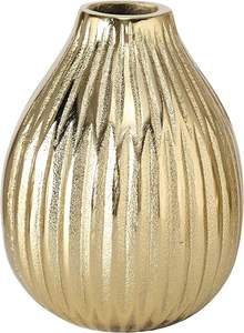 Juego de 2 floreros de Metal de decoración de mesa de diseñador fabricante al por mayor diseño hecho a mano florero de Metal de latón - Product Image 6