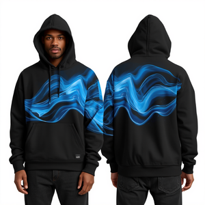 Sudadera con Capucha Estampada Personalizada de Algodón Pesado, Estilo Oversize, Ropa Casual Premium, Fabricante OEM - ¡Gran Venta! - Product Image 3