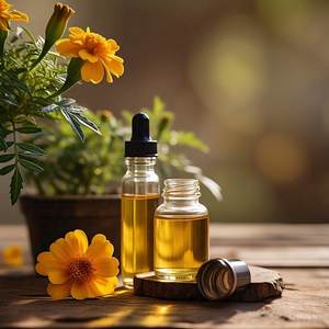 Aceite Esencial de Tagetes - Comercio Global Indio de Alta Calidad, Fabricante, Aceite de Tagetes 100% Puro y Natural, el Mejor Aceite de Tagetes de la INDIA - Product Image 1