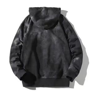 Sudaderas con capucha y sudaderas para hombre con logotipo personalizado Sudaderas con capucha para hombre de alta calidad Última moda Estilo callejero En blanco Liso - Product Image 4