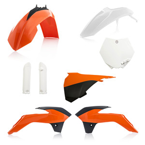 Acerbis Full Plastic <b>Kit</b> for KTM Motorcycle Fairing - Product Image 1