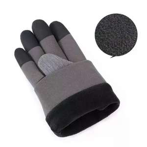 Gants de course à pied légers unisexes avec écran tactile pour l'hiver Hot Selling Mitaines en cuir confortables et chaudes avec logo personnalisé - Product Image 3