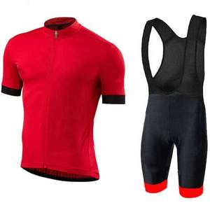 Por encargo sostenible transpirable hombres ciclismo piel traje bicicleta uniformes conjuntos sublimación impresión verano OEM manga completa - Product Image 3