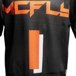 Maillot d'entraînement de football noir en mesh pour hommes, uniforme d'équipe personnalisé, vente en gros OEM - Product Image 3