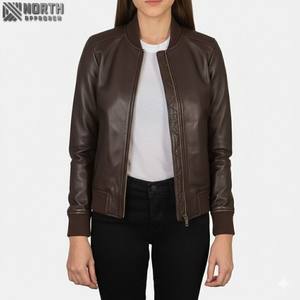 Chaquetas de Cuero para Mujer, Talla XL, Invierno, Moda Urbana, Novedades, Tecnología de Tejido de Lona con Calefacción - Product Image 1