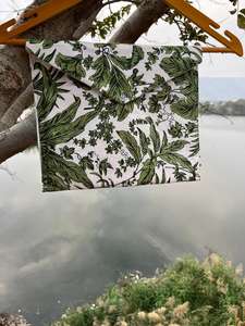 Ensemble de pyjama indien 100% coton fait à la main de style luxe imprimé feuille chemise décontractée pantalon vêtements de nuit en tissu tissé pour femmes - Product Image 5