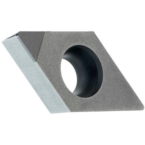 Inserto de Torneado Indexable ISO DCMW 11T304FNPD1, Gris Oscuro, Diámetro del Orificio 4.4mm, para Herramientas de Torneado de Precisión - Product Image 1
