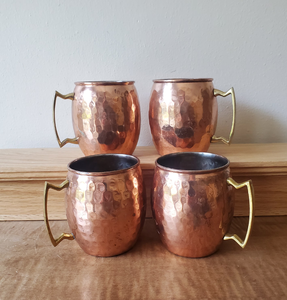 Tazas de cobre artesanales ecológicas para eventos especiales, diseño de taza de cobre con el último diseño de mango - Product Image 3