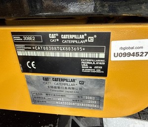 Mini-excavatrice Cat 307.5 d'occasion en excellent état, prête à l'emploi, machine de construction hydraulique sur chenilles avec composant moteur essentiel - Product Image 5