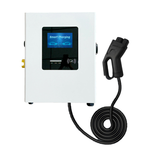 Estación de Carga para Vehículos Eléctricos de Pared, OCPP 4G, EVSE Modo 3, Nivel 2, Trifásica, con Pago POS, 22 kW, Mini Cargador Inteligente AC - Product Image 2