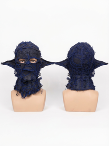 หน้ากากบาลาคลาวาสไตล์วินเทจแบบทำสีซีด 3 รู สไตล์สตรีทแวร์ ปิดหน้าเต็มใบ รับสั่งทำปักโลโก้ขายส่ง - Product Image 4