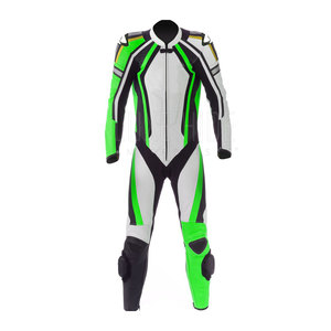 ชุดแข่งมอเตอร์ไซด์สำหรับผู้ชายชุดมอเตอร์ไซด์หนังชุดมอเตอร์ครอสระบายอากาศได้ดี - Product Image 1