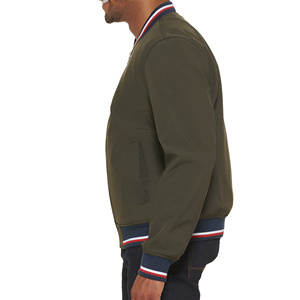 Blouson Bomber Hiver Homme 2025 Respirant Imperméable Toile Écologique Grande Taille Personnalisable Vente en Gros - Product Image 5