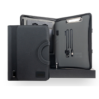 Clip Organizador Multifunción para Bolso con Carga Inalámbrica de 8000 mAh, Logotipo LED y Memoria USB