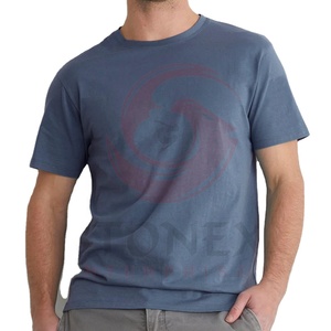 เสื้อยืดคอกลมทรงหลวมผ้าฝ้าย 100% คุณภาพสูงแบบ OEM สกรีนโลโก้แบรนด์ของคุณเองได้ เสื้อยืดลำลองสำหรับผู้ชาย - Product Image 5