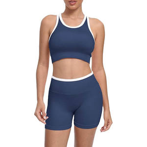 Séchage rapide et respirant Gym Wear femmes Yoga ensemble professionnel fabriqué en usine sans couture Gym vêtements de sport femmes 2 pièces ensemble - Product Image 6